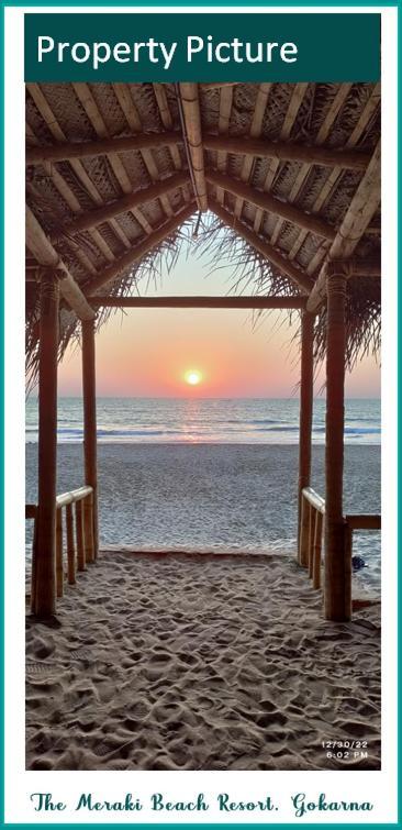 The Meraki Beach Resort Гокарна Екстер'єр фото